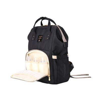Eazy Kids Teknum Explorer Travel Stroller W/T Diaper Bag & Stroller Hooks - Black
